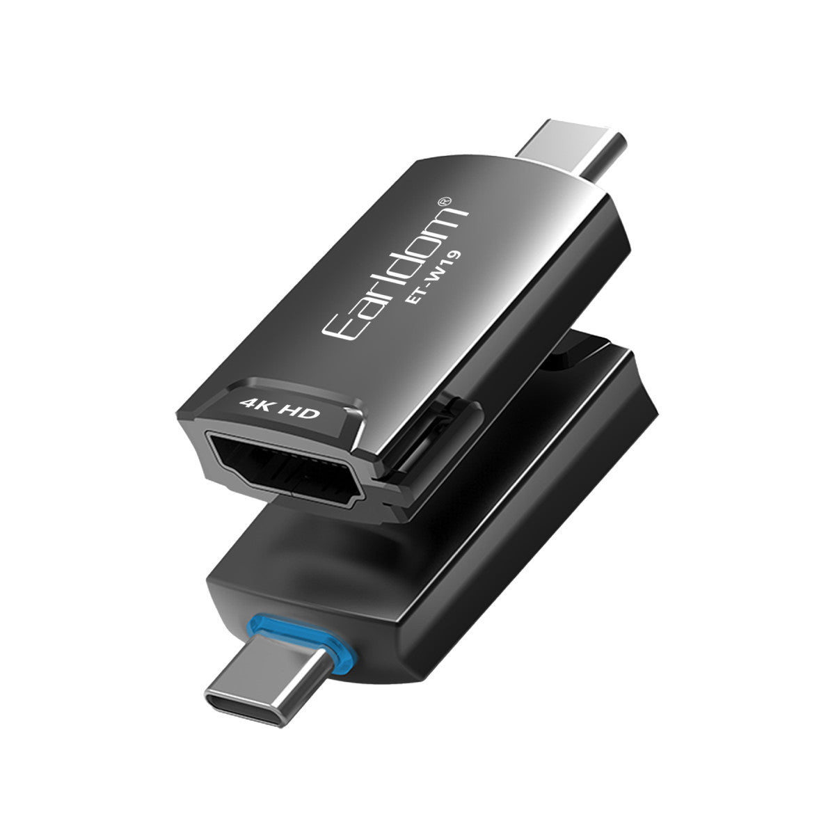 Earldom W19 4K Tak Çalıştır Type-C to HDMI Dönüştürücü